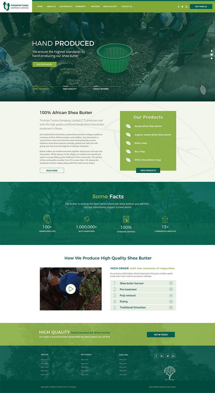 Accra - Corporate Website, Logo Design and Branding
